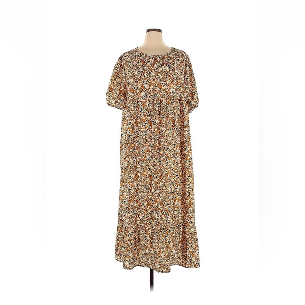 SHEIN Patterned Maxi Dress